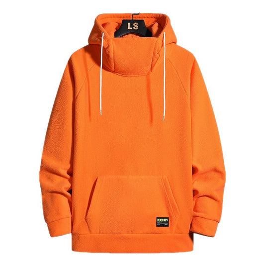 Autumn Loose Fleece Pullover Hoodie