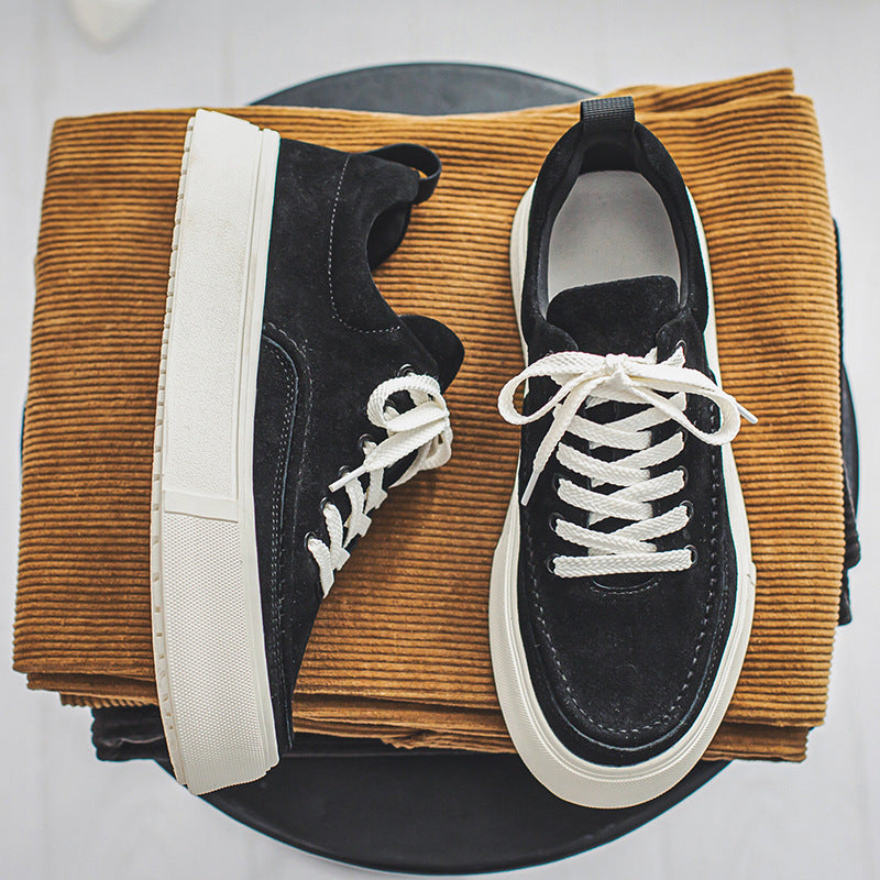 Low-top Simple Platform Sneakers All-matching Casual Shoes