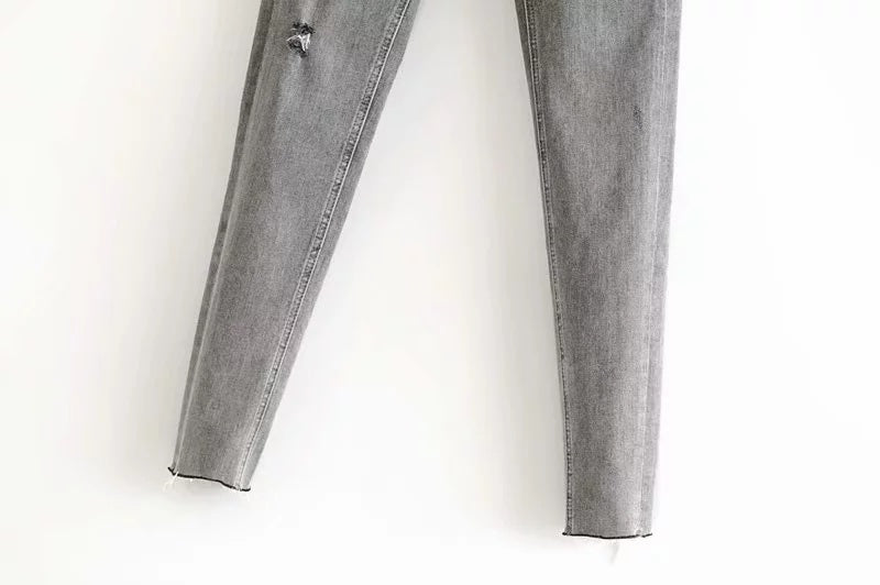 Brushed Skinny Jeans