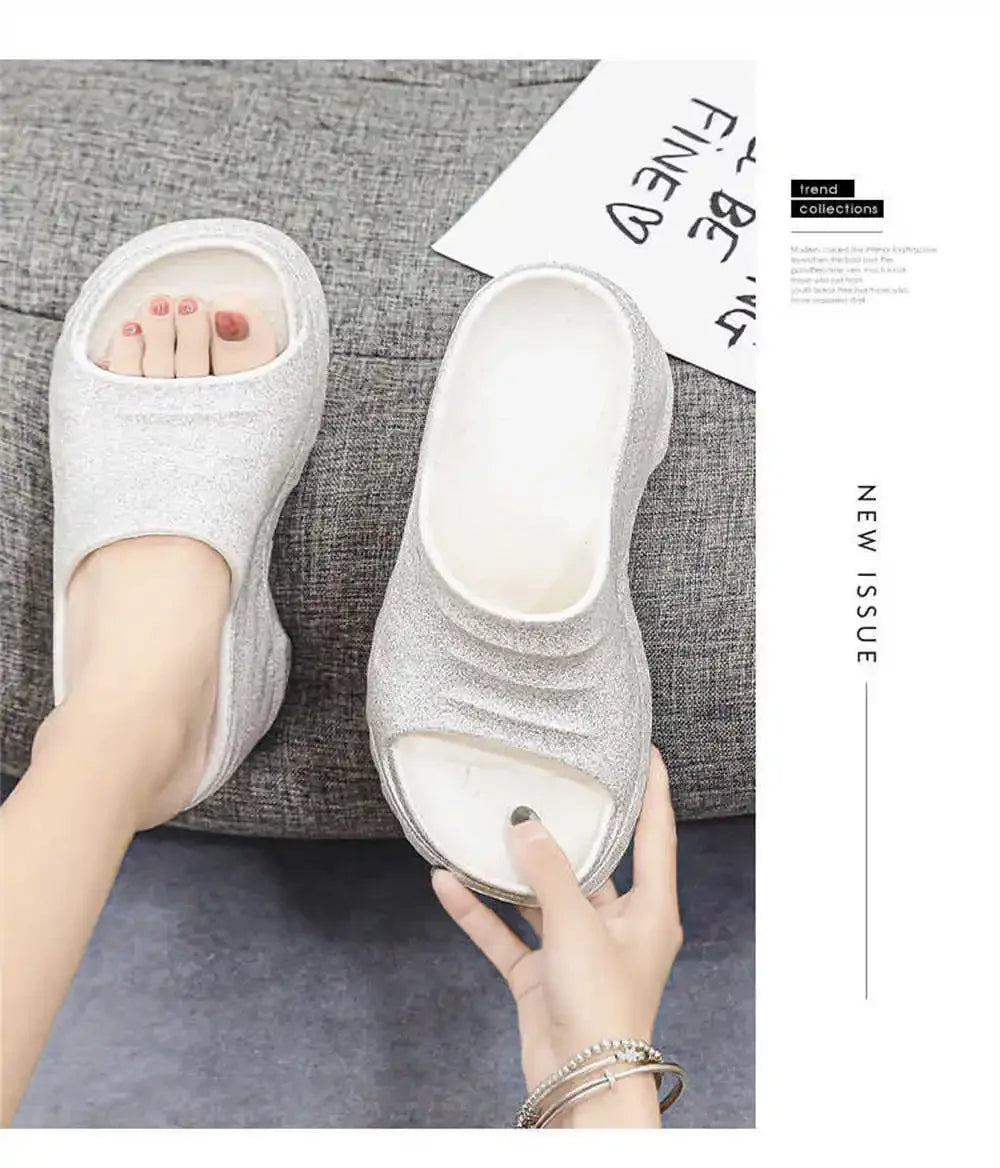 Chunky Fish Toes White Loafers Bath Sandals Woman Shoes Latschen Slippers Sneakers Sports New Fast Pro High Tech Racing