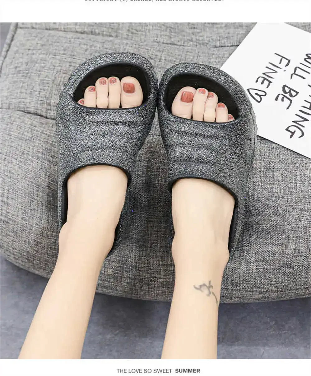 Chunky Fish Toes White Loafers Bath Sandals Woman Shoes Latschen Slippers Sneakers Sports New Fast Pro High Tech Racing