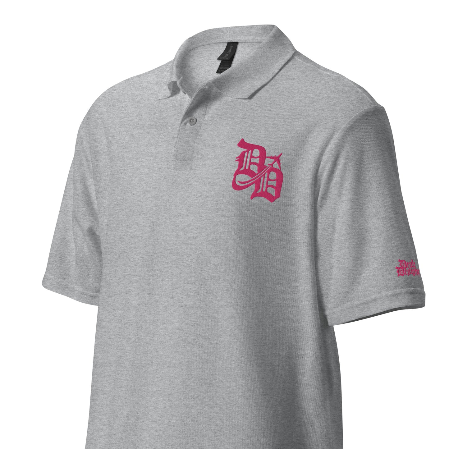 Unisex pique polo shirt